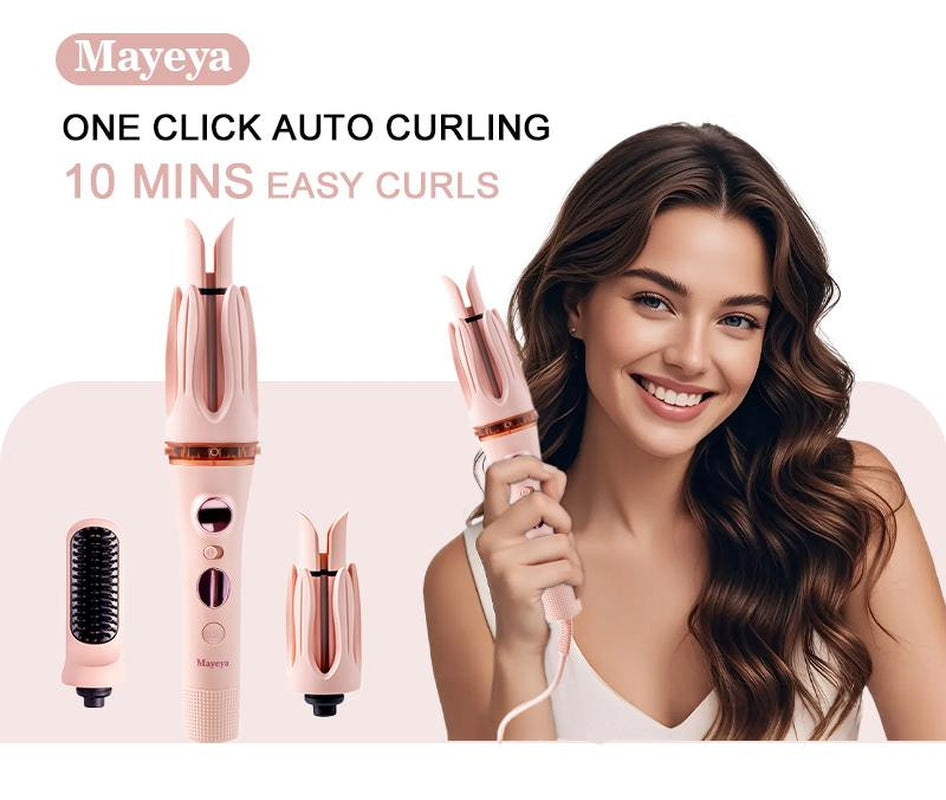 Automatic Curling and Straightening Iron 3-In-1