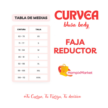CURVEA -Blusa Body-