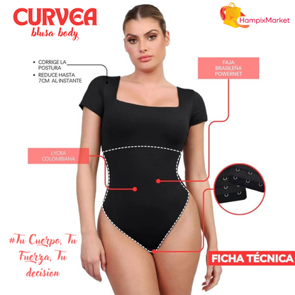 CURVEA -Blusa Body-